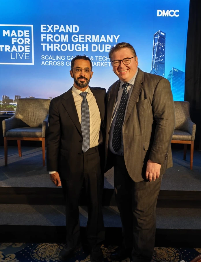 Ahmed Bin Sulayem and Daniel ten Brinke
